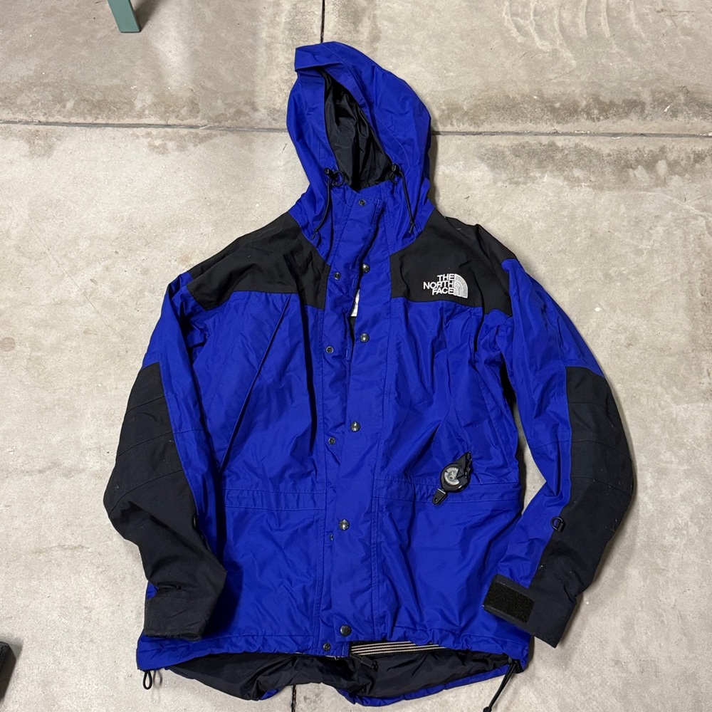 The North Face Blue and Black Jacket